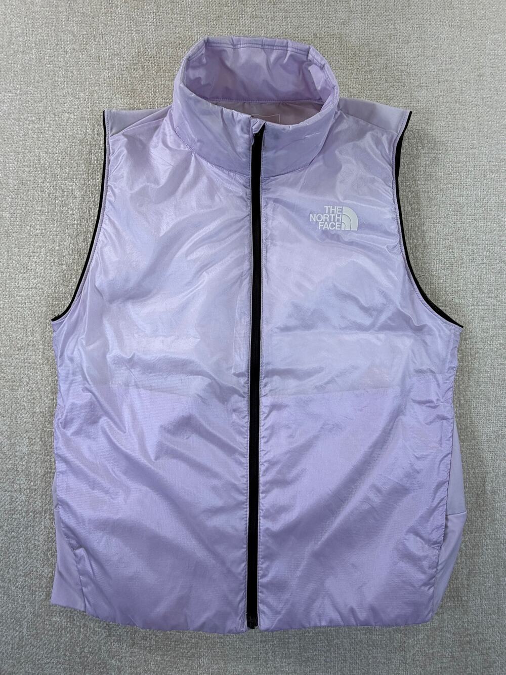 The North Face Women's Purple Large Insulated Zip Front Lightweight Winter Vest